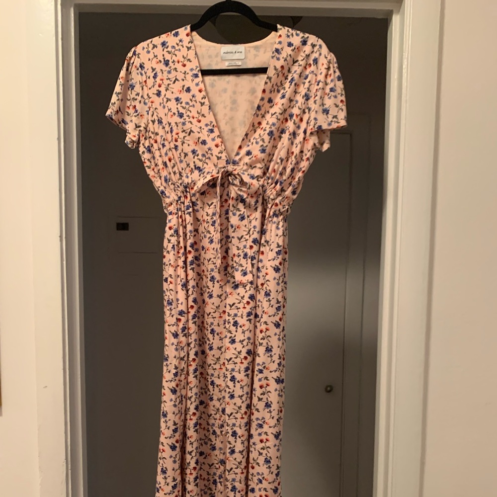 Floral maxi dress